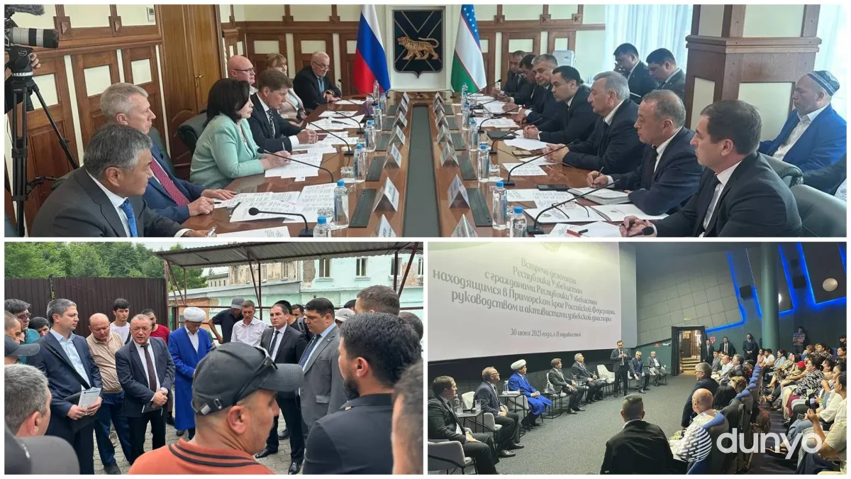 Ўзбекистон делегацияси Россиянинг Приморск ўлкаси раҳбарияти билан мамлакатимиз фуқароларининг қонуний ҳуқуқ ва манфаатларини таъминлаш масалаларини муҳокама қилмоқда