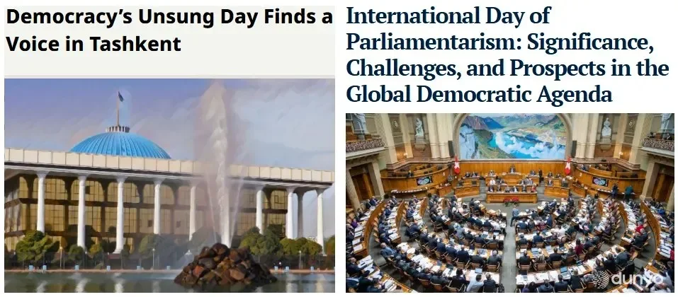 Академик Акмал Саидовнинг 30 июнь – Халқаро парламентаризм кунига бағишланган мақоласи АҚШ нашрларида чоп этилди