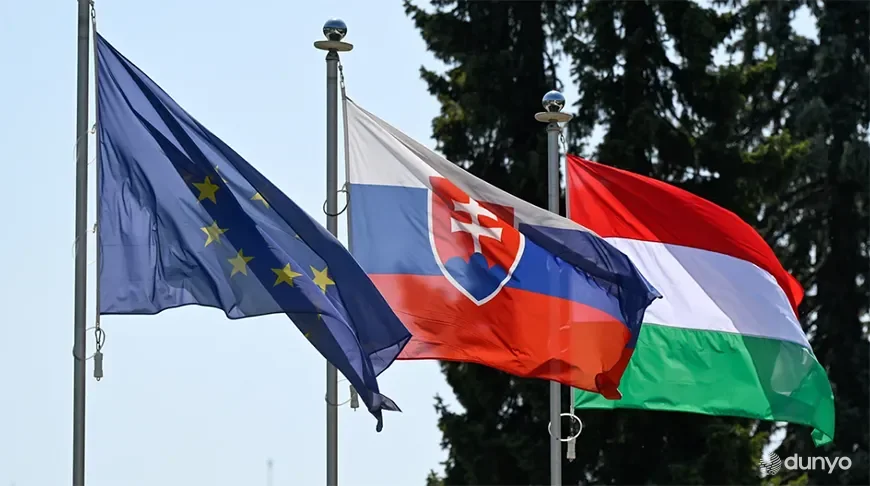 «DW»: Венгрия и Словакия будут блокировать 18-й пакет санкций Евросоюза в отношении России