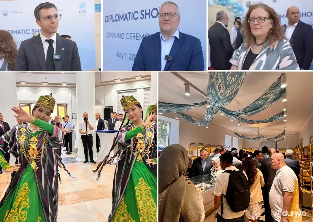 Тошкентда дипломатик ваколатхоналар ходимлари учун янги бож олинмайдиган "Diplomatic Shop" савдо дўкони очилди