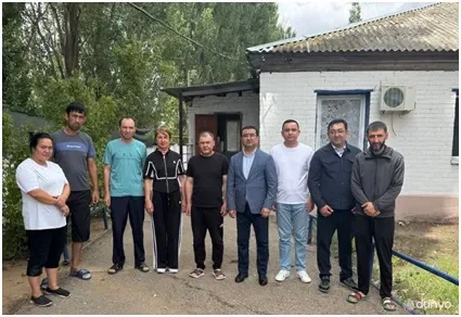 Дипломаты Генерального консульства Узбекистана ознакомились с условиями труда соотечественников в Волгоградской области России