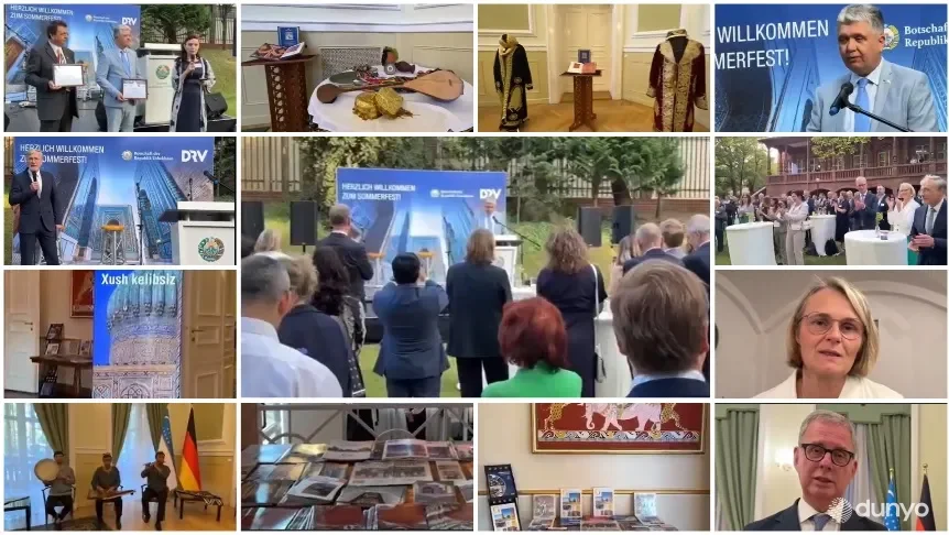Берлинда Ўзбекистон туризм салоҳиятига бағишланган "Sommerfest – 2025" фестивали ўтказилди