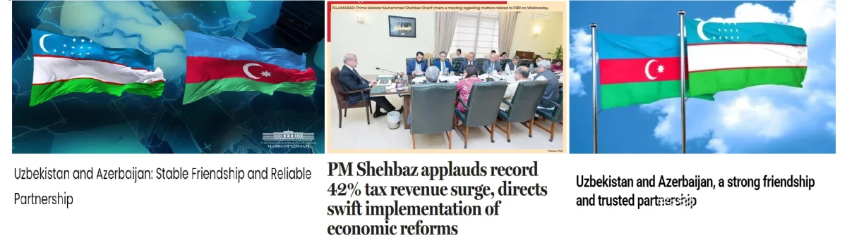 Pokiston OAV: O'zbekiston va Ozarbayjon o'rtasidagi zamonaviy munosabatlar mustahkam tarixiy poydevorga ega