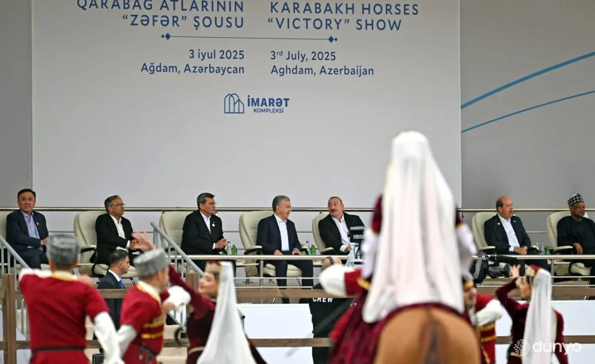 O'zbekiston Prezidenti Ozarbayjonning Ag'dam shahrida IHT sammitining madaniy tadbirlarida ishtirok etdi