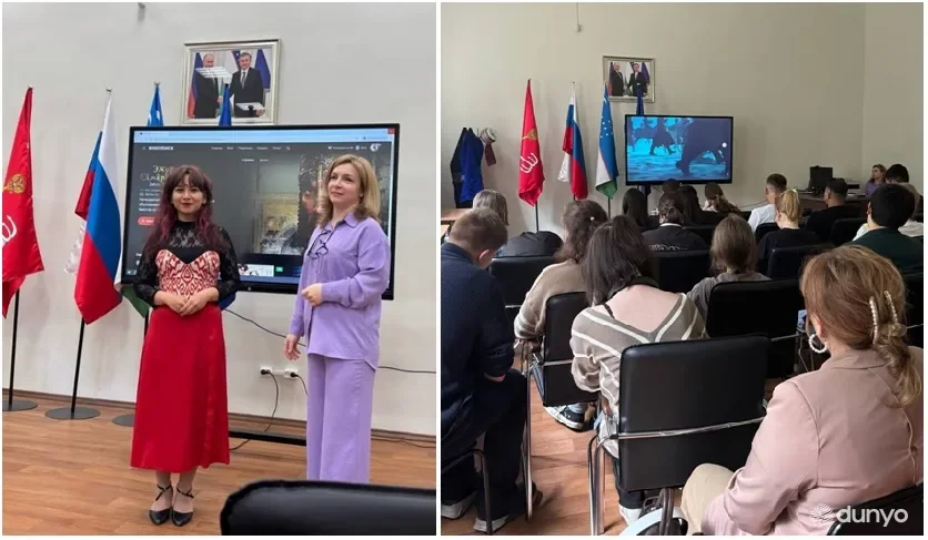 "Amir Bahodir Yalangto'sh" tarixiy-badiiy filmi Sankt-Peterburgda namoyish etildi