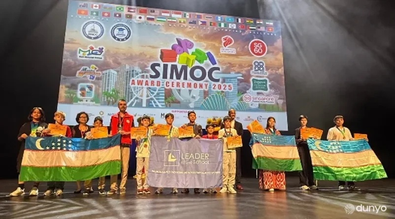 O'zbekistonlik yosh matematiklar Singapurda o'tgan xalqaro olimpiadada 16 ta medalni qo'lga kiritdi