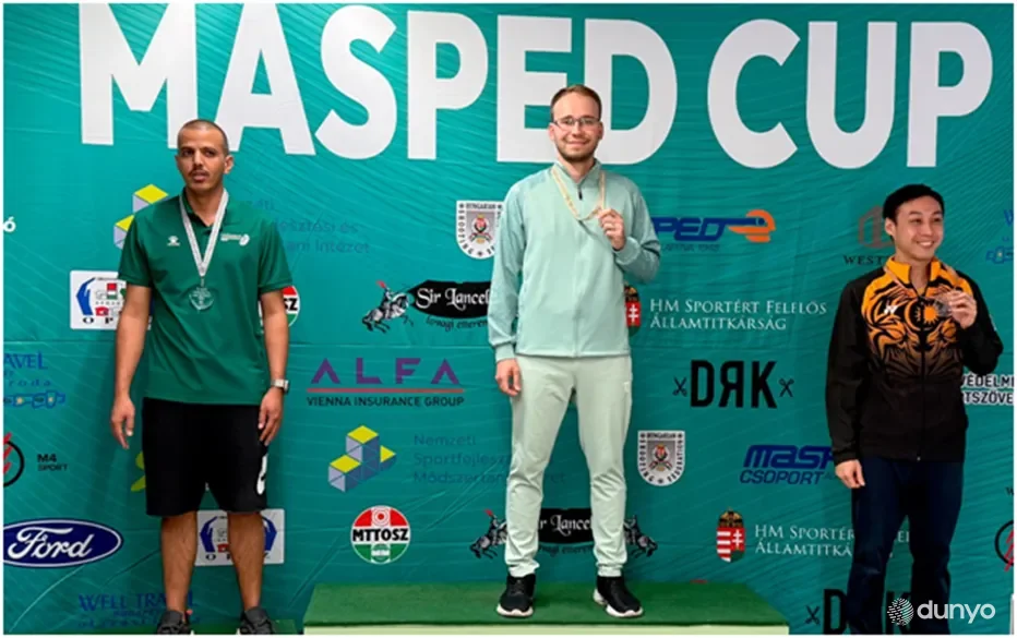 O'zbekiston terma jamoasi a'zosi o'q otish sporti bo'yicha xalqaro turnirda oltin medalni qo'lga kiritdi