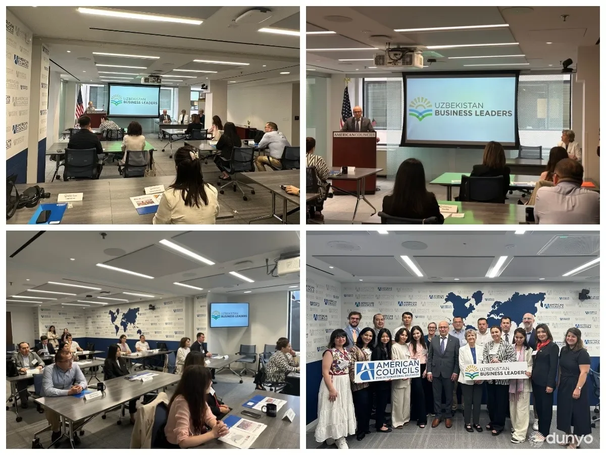 Вашингтонда "Ўзбекистон бизнес етакчилари" дастурининг истиқболлари муҳокама қилинди
