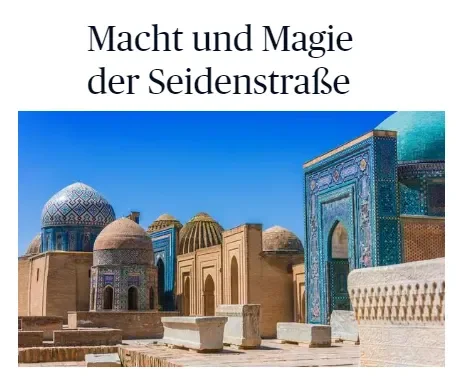 "Die Presse": Самарканд, Бухара и Хива сегодня поражают своей великолепной архитектурой, бирюзовыми минаретами и оживленными базарами