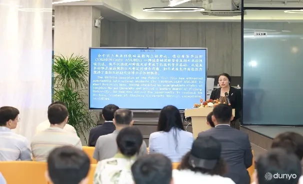 Хитойнинг Ханчжоу шаҳридаги Ўзбекистон ёшлари учун маҳорат дарси ташкил этилди