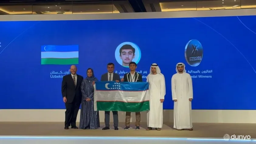 O'zbekistonlik o'quvchilar Dubayda o'tgan Xalqaro kimyo Olimpiadasida 2 ta oltin va 2 ta kumush medalga ega bo'ldi