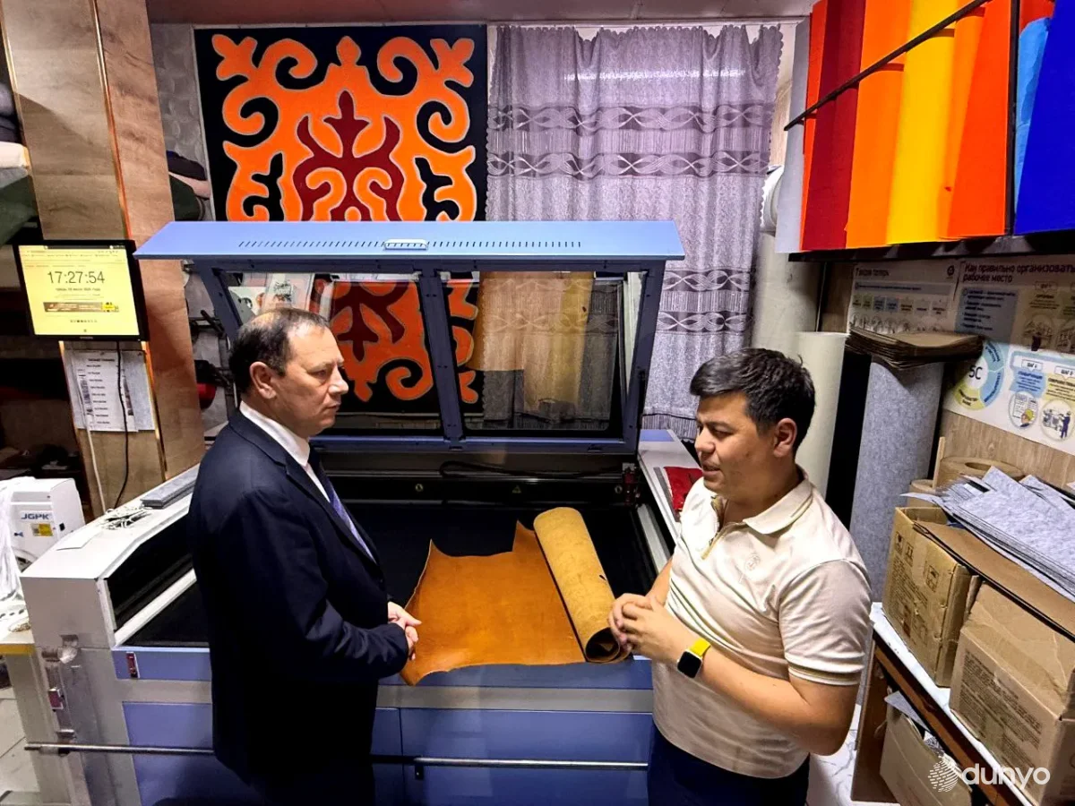 Кыргызское предприятие заинтересовано в организации производства войлочных изделий на территории Узбекистана