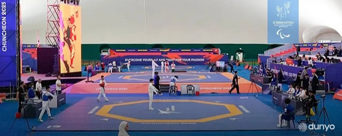 O'zbekiston para-taekvondochilari Janubiy Koreyada bo'lib o'tgan xalqaro turnirda 5 ta medal qo'lga kiritdi