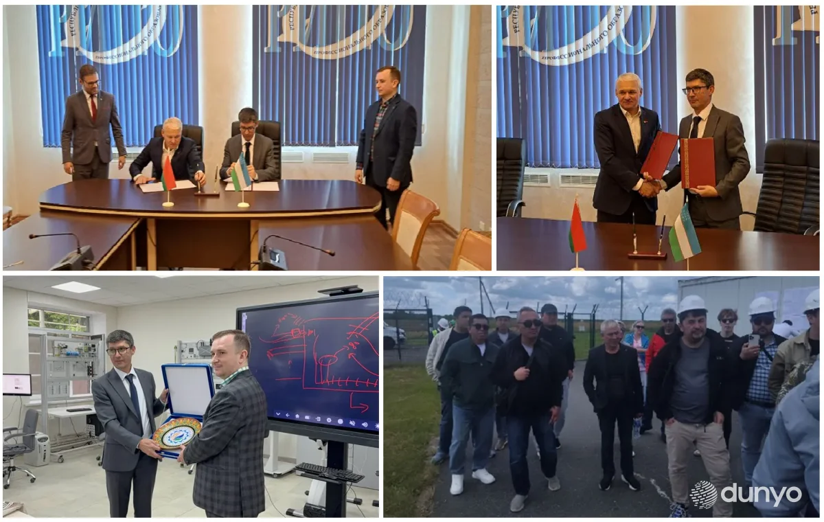 Ўзбекистон Энергетиклари миллий ассоциацияси делегацияси Беларусда самарали музокаралар ўтказди