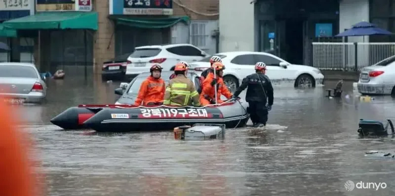 Janubiy Koreyada kuzatilgan kuchli yomg'ir tufayli to'rt kishi halok bo'ldi va minglab odam evakuatsiya qilindi