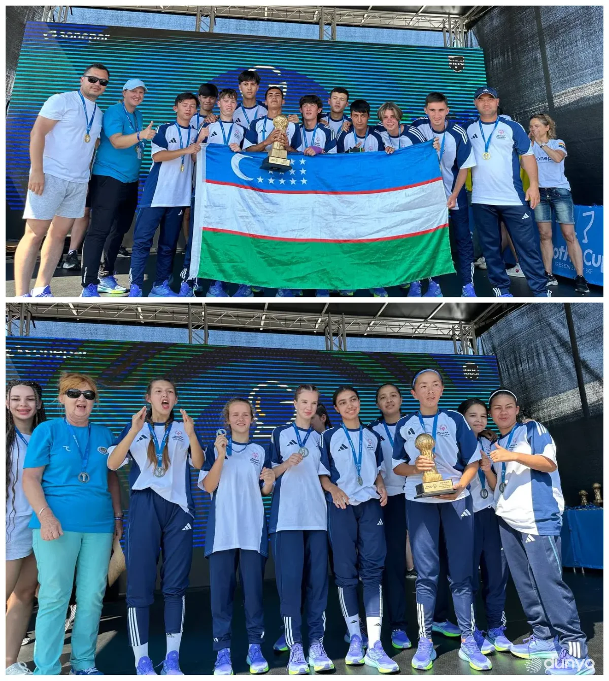 Сборная Узбекистана выиграла футбольный турнир в Швеции