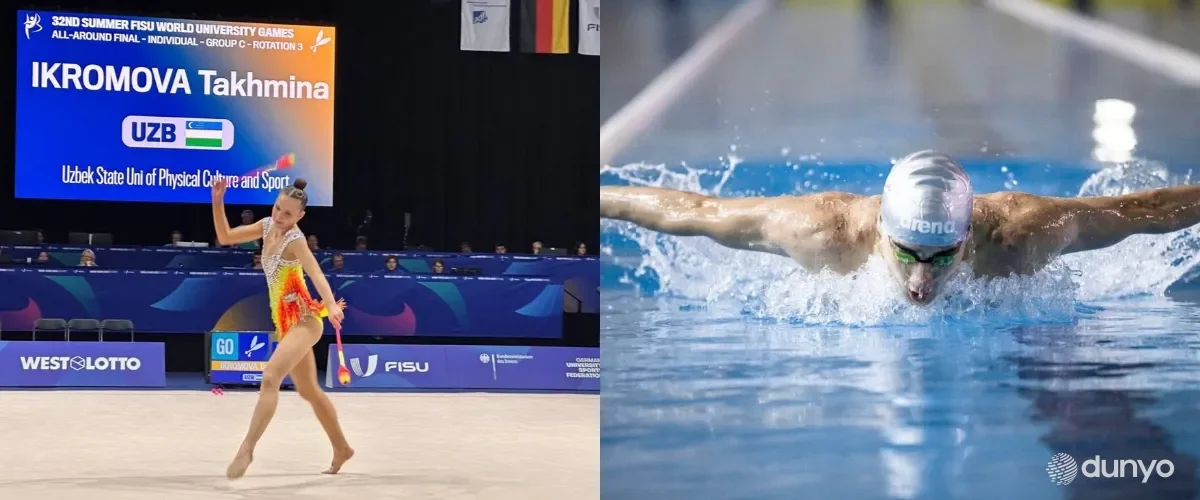 Сборная Узбекистана завоевала две серебряные медали на Всемирных летних Универсиадах