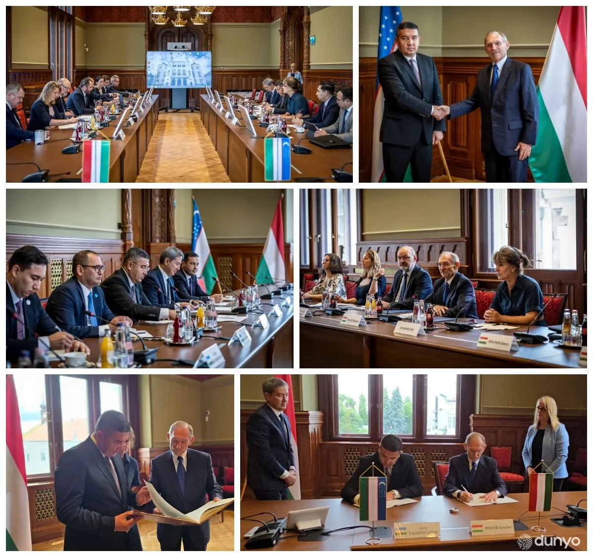 O'zbekiston va Vengriya Ichki ishlar vazirliklari o'rtasida 2025-2026-yillarga mo'ljallangan hamkorlik bo'yicha "yo'l xaritasi" imzolandi