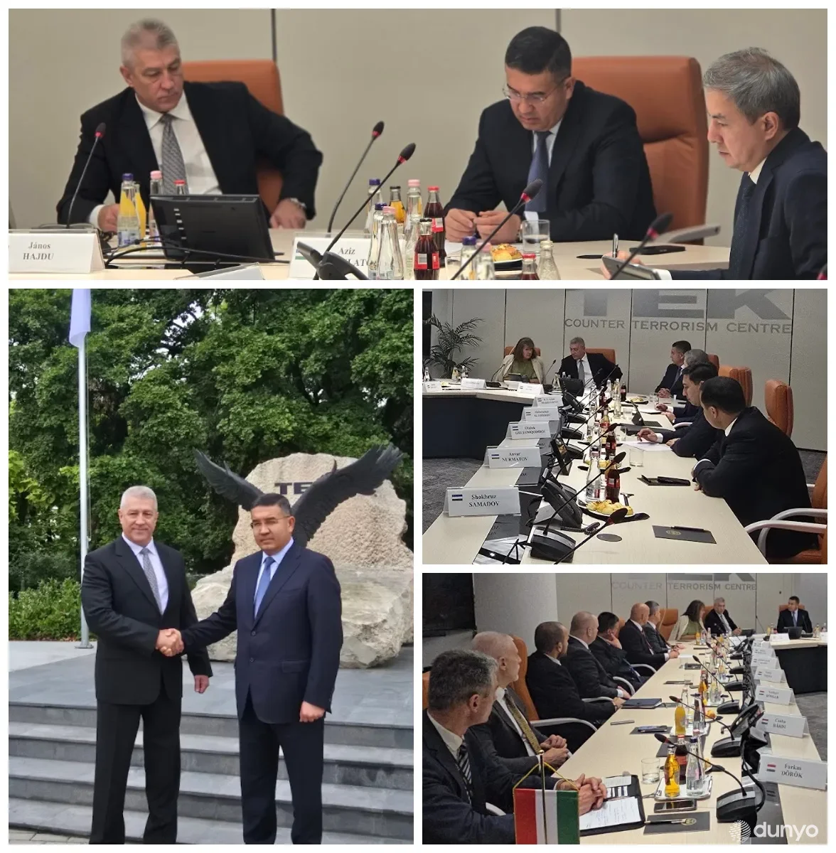 Делегация МВД Узбекистана провела переговоры с руководством Венгерского Центра контртерроризма