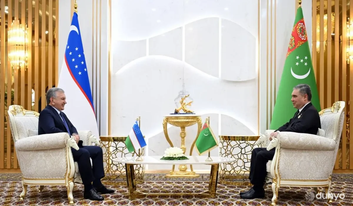 Лидеры Узбекистана и Туркменистана обсудили актуальные вопросы двусторонней повестки