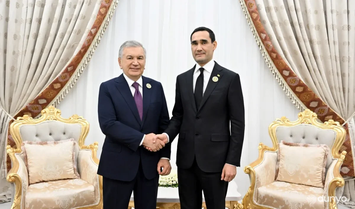 Президент Узбекистана встретился с Президентом Туркменистана