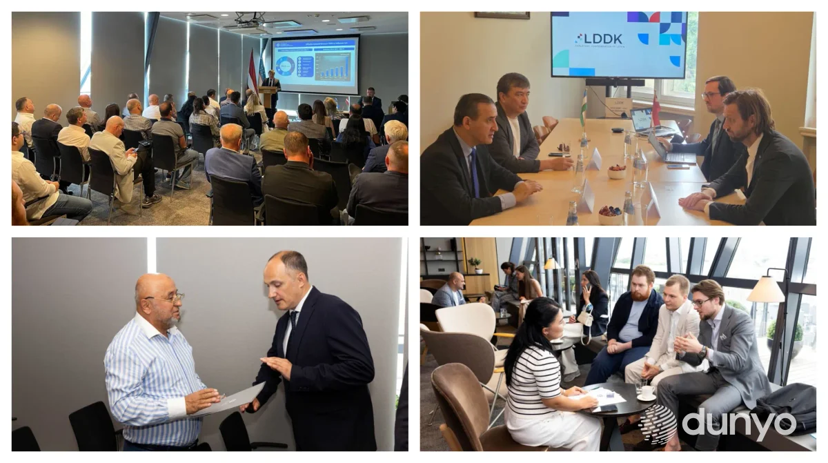 Делегация бизнесменов Узбекистана провела конструктивные переговоры в Латвии