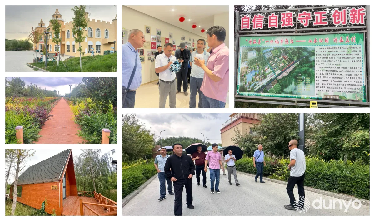 Хитойнинг Боле ҳудудида шаҳар типидаги қишлоқлар қад ростламоқда