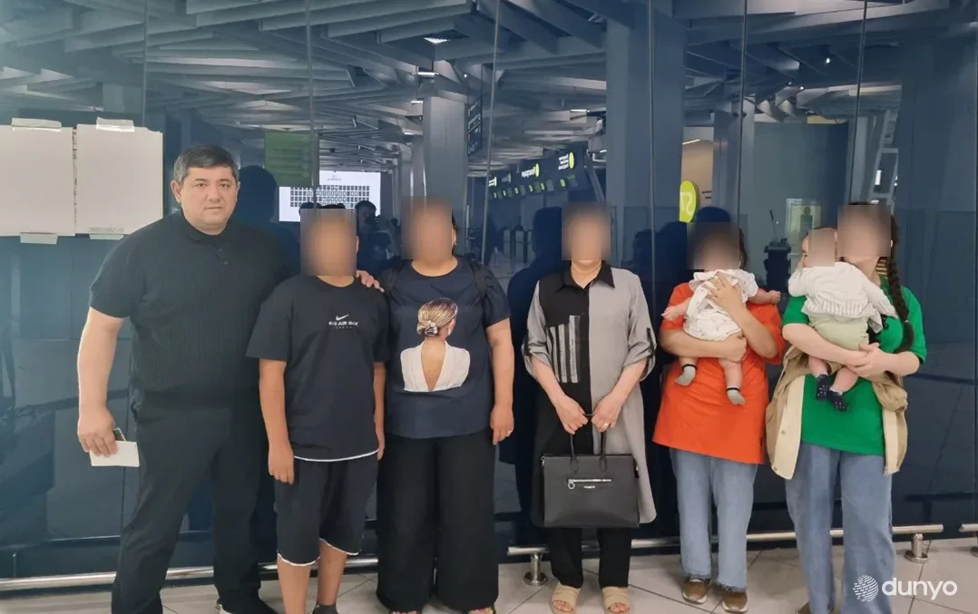 Россиянинг Томск ва Новосибирск шаҳарларида мушкул вазиятда қолган тўрт нафар аёл ва уларнинг болалари Ўзбекистонга олиб келинди