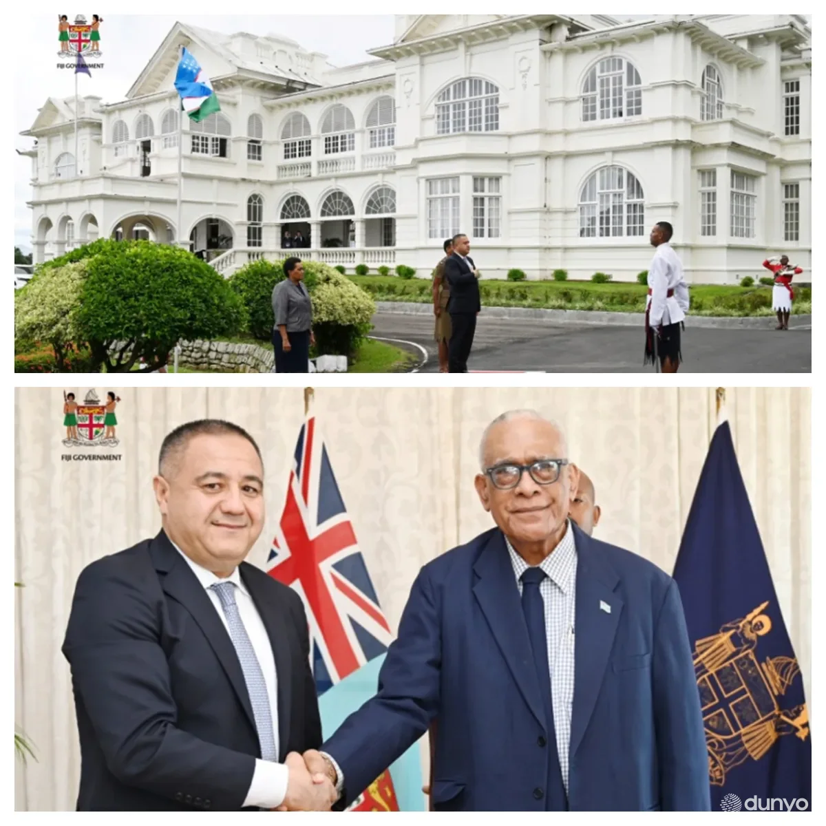 Ўзбекистоннинг биринчи элчиси Фижи Президентига ишонч ёрлиқларини топширди