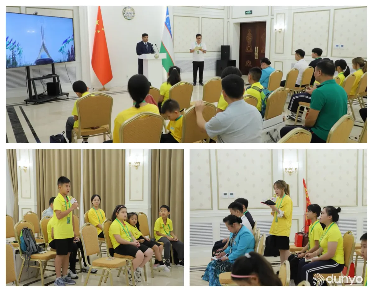 В Посольстве Узбекистана состоялась встреча с представителями китайской молодежи