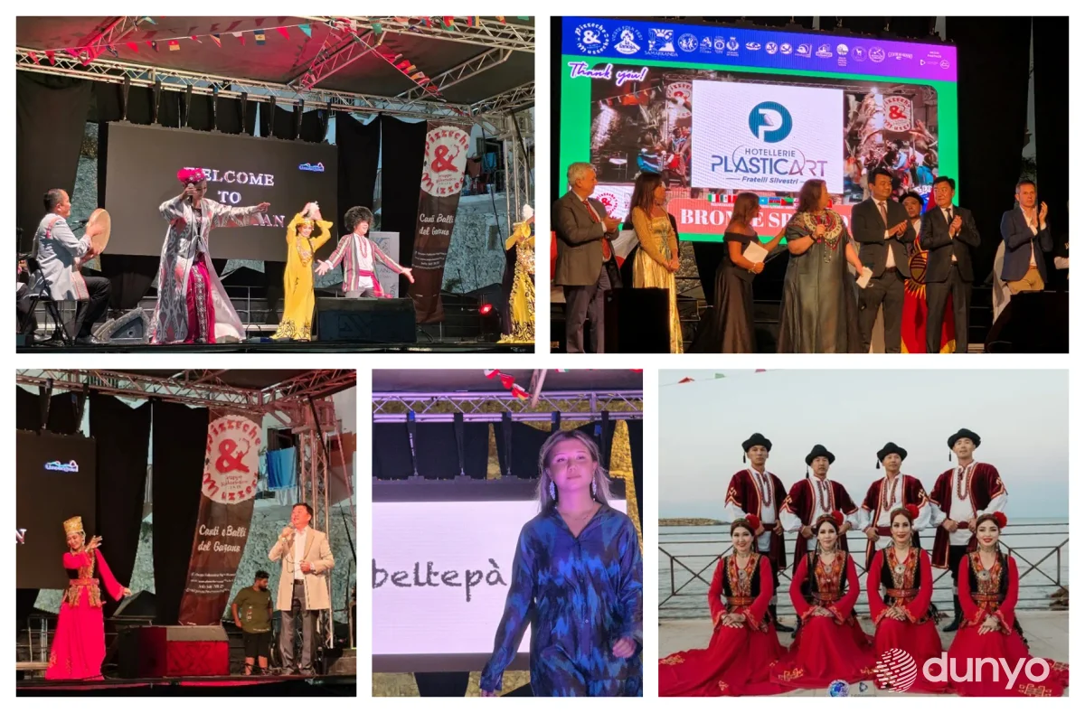 "Aykulash" davlat folklor ansambli Italiyaning Vyeste shahrida o'tkazilgan xalqaro festivalda ishtirok etdi