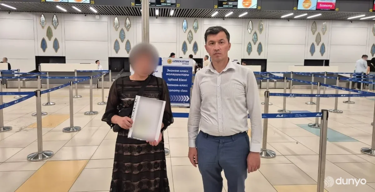 Қозоғистонда одам савдоси қурбони бўлган ватандошимиз Ўзбекистонга олиб келинди