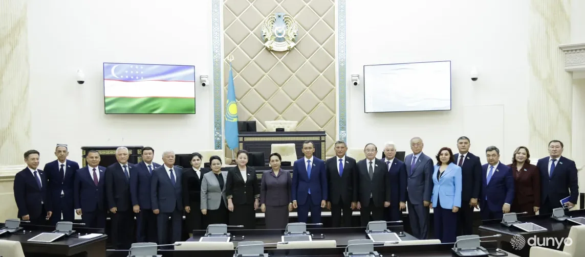 O'zbekiston va Qozog'iston Senatlari o'rtasida 2025-2026-yillarga mo'ljallangan hamkorlikni rivojlantirish bo'yicha "yo'l xaritasi" imzolandi