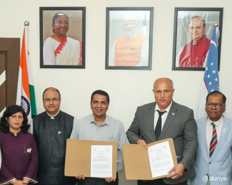 Деҳлида Денов тадбиркорлик ва педагогика институти ҳамда MERI институтлар гуруҳи ўртасида Ўзаро англашув меморандуми имзоланди