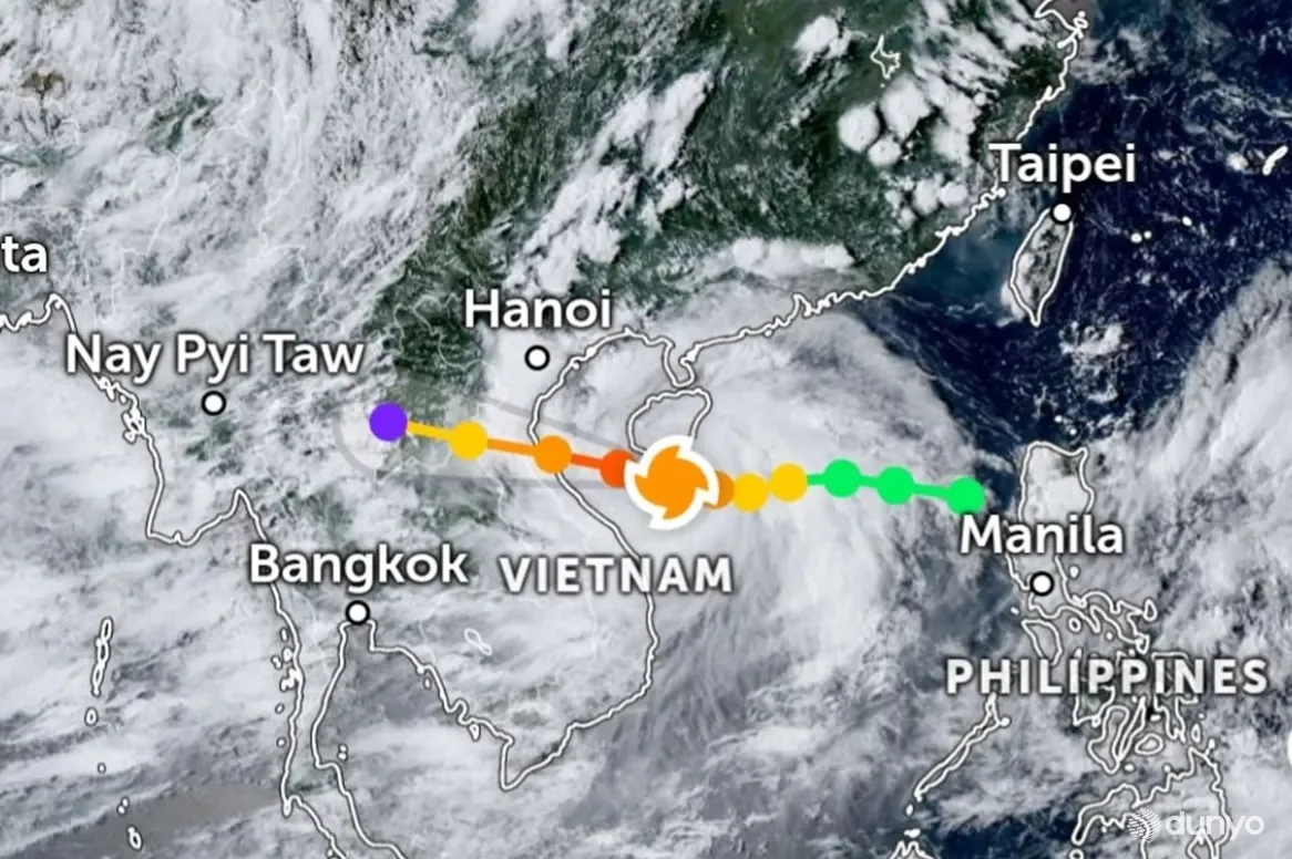 Около 600 тысяч человек эвакуированы во Вьетнаме в связи с приближением тайфуна