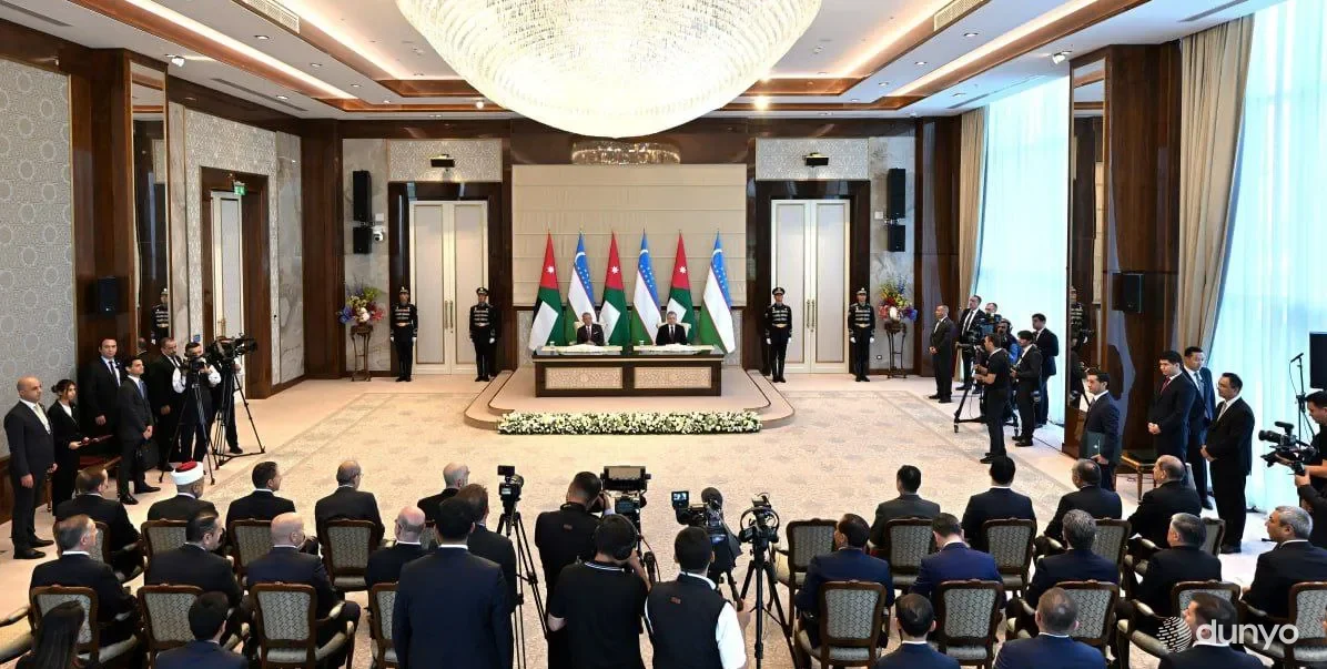 O'zbekiston Prezidenti va Iordaniya Podshohi Sheriklik munosabatlarini mustahkamlash to'g'risida qo'shma bayonotni qabul qildilar