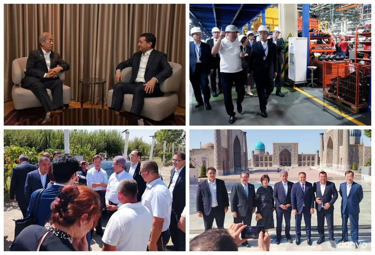 Двухдневный визит в Узбекистан министра иностранных дел Японии начался с Самарканда