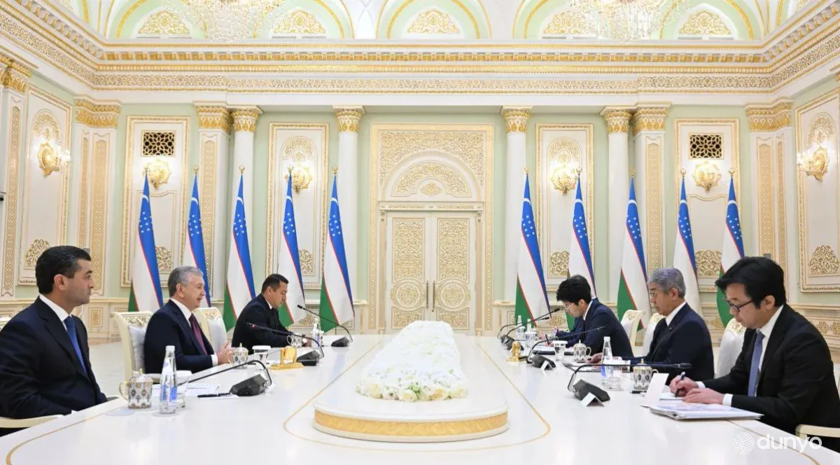 Ўзбекистон Президенти Япония ташқи ишлар вазирини қабул қилди