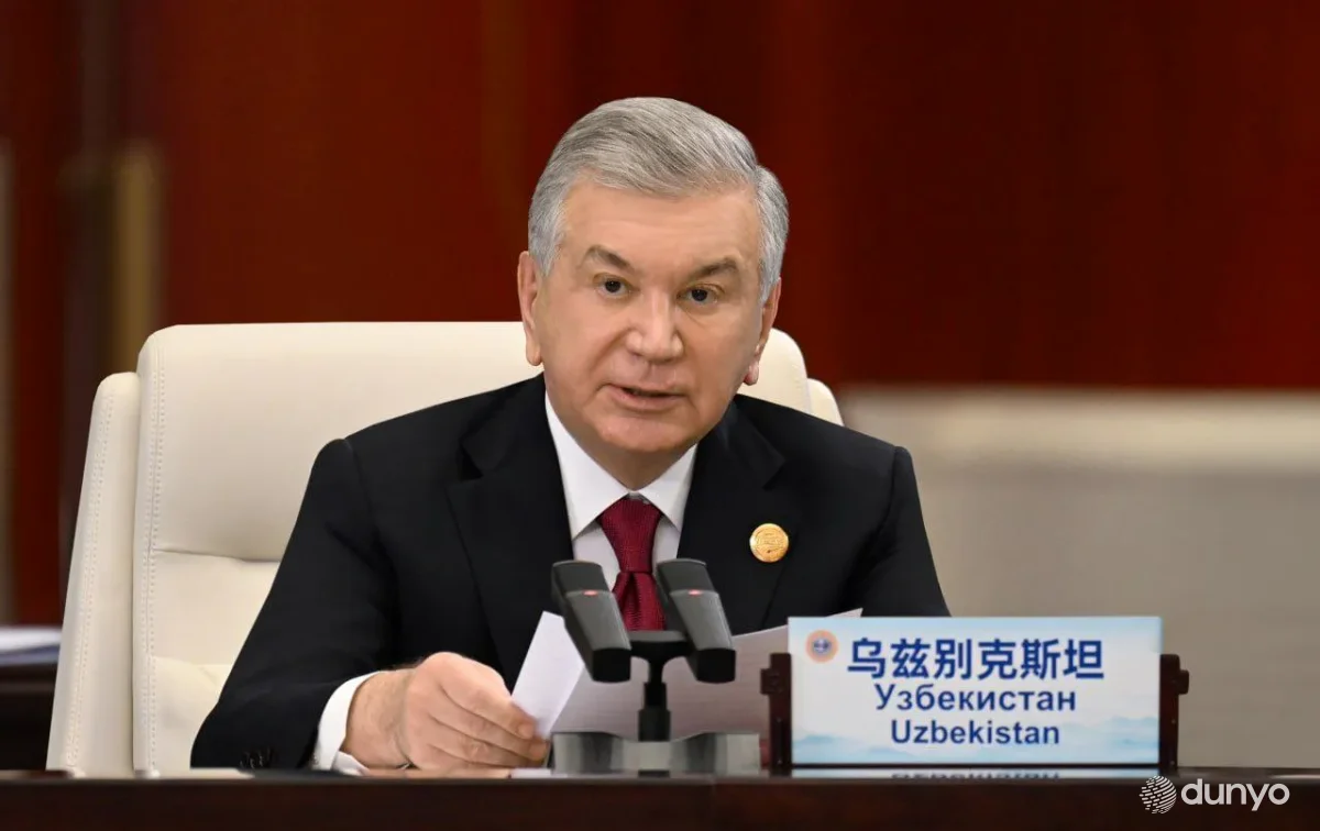 Выступление Президента Шавката Мирзиёева на заседании Совета глав государств Шанхайской организации сотрудничества