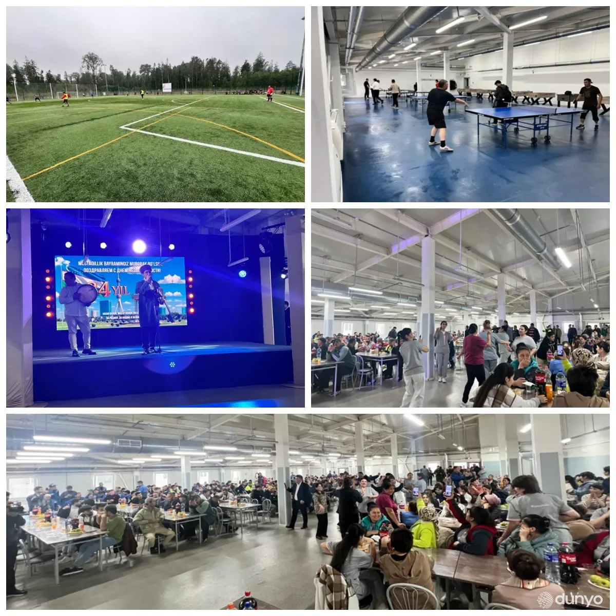 O'zbekiston mustaqilligining o'ttiz to'rt yilligi Rossiyaning Ust-Luga shahrida ham keng nishonlandi