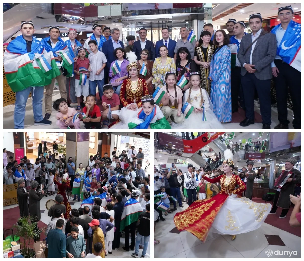 В Исламабаде прошёл флешмоб в честь Дня независимости Узбекистана