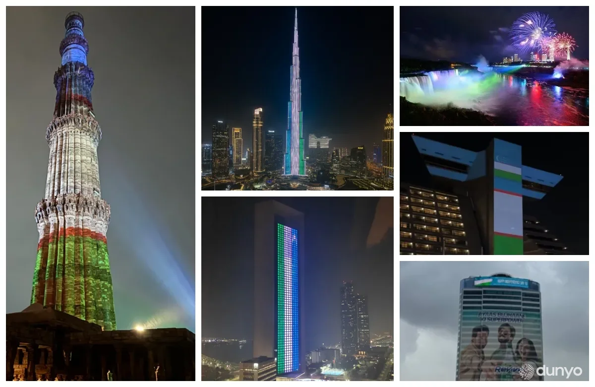 Symbols of respect towards Uzbekistan