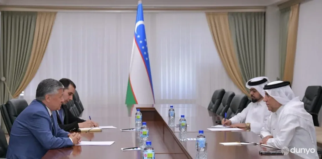 Ўзбекистон ТИВ раҳбарининг биринчи ўринбосари Қатар элчиси билан учрашди