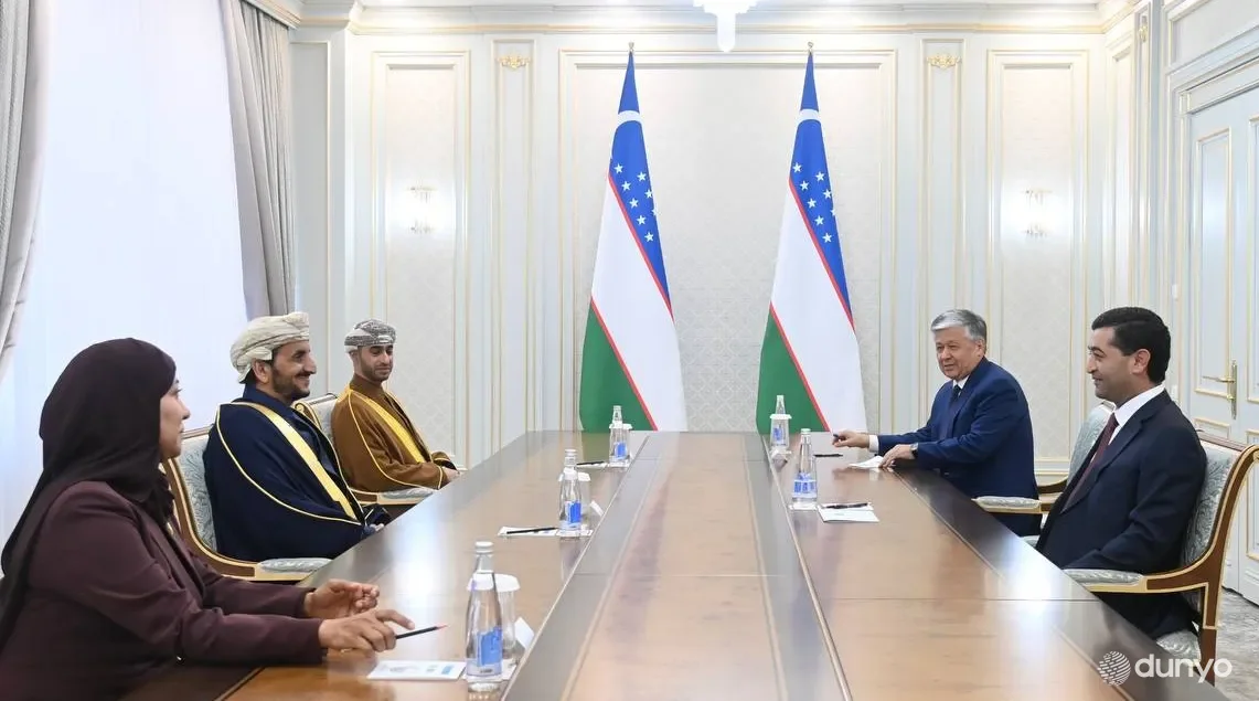 Ўзбекистон ТИВ раҳбари ва Ўмон ташқи ишлар вазири ўринбосари Тошкентдаги музокараларда ўзаро савдо ва инвестиция оқимини оширишга алоҳида эътибор қаратдилар