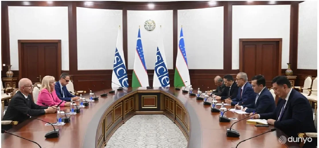 Ўзбекистон Президентининг махсус вакили ТИВда ЕХҲТ раисининг махсус элчиси билан учрашди