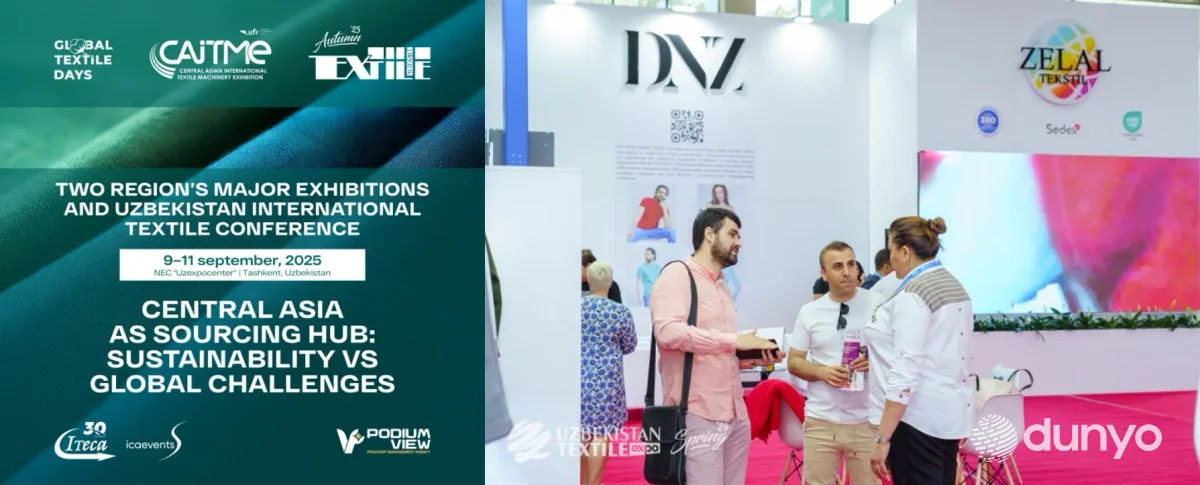Турецкие предприниматели примут участие в международных выставках «TextileExpo 2025» и «CAITME 2025» в Узбекистане