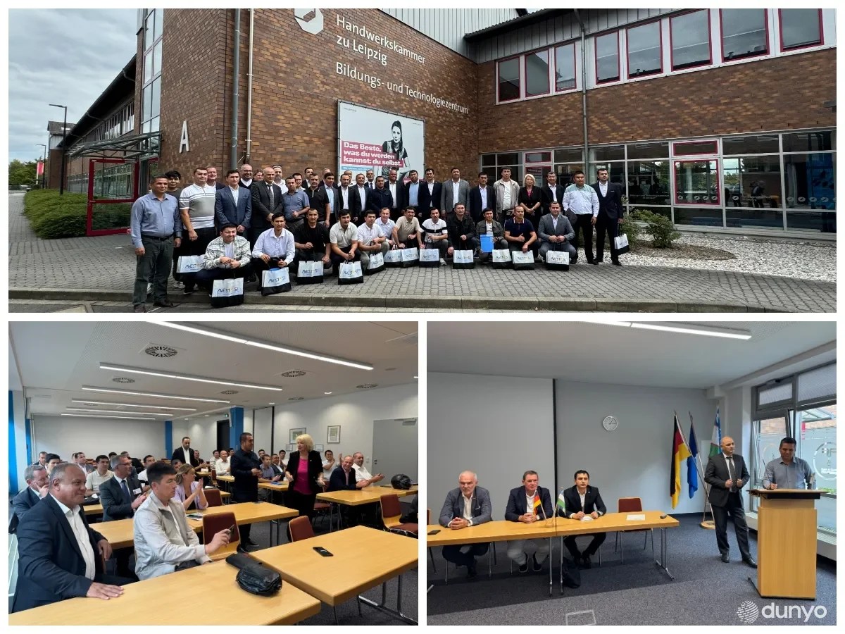 Педагоги профессионального образования Кашкадарьинской области прошли обучение в Германии