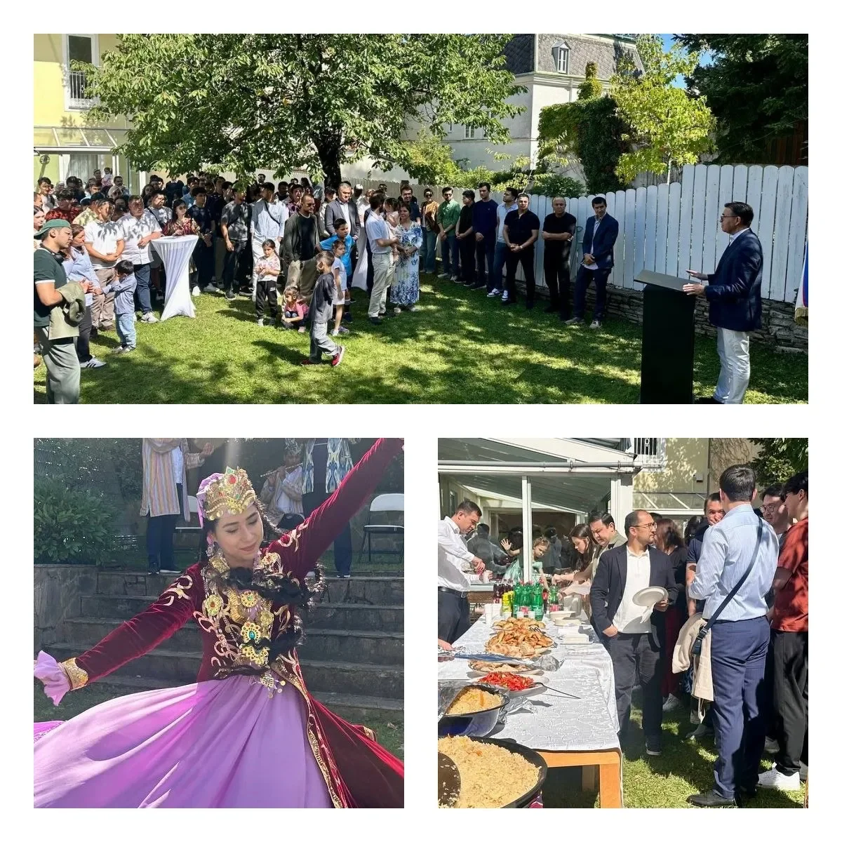 Соотечественники в Австрии широко отметили 34-ю годовщину независимости Узбекистана