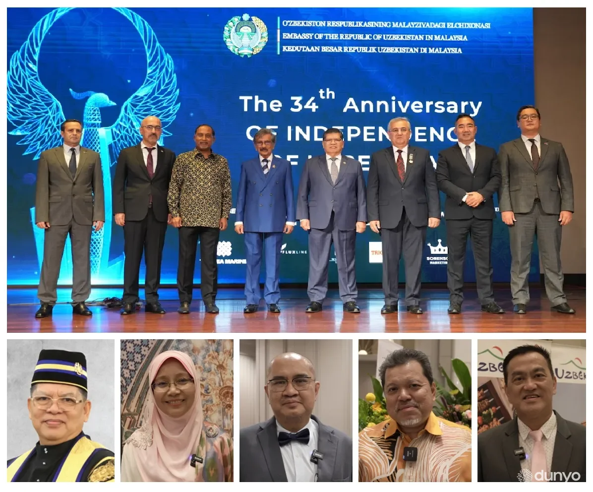 В Куала-Лумпуре торжественно отметили 34-ю годовщину независимости Узбекистана