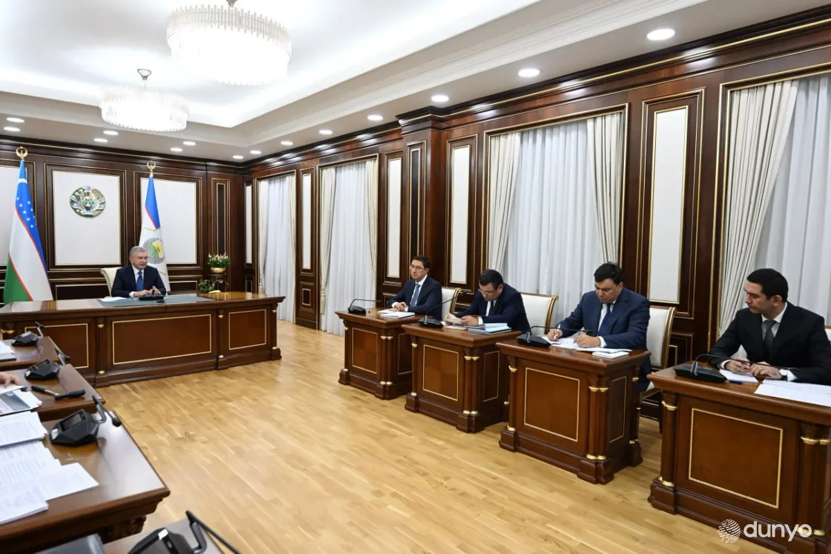 Президенту Узбекистана доложено о состоянии дел и планах в Хорезмской области